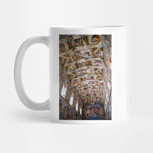 Sistine Chapel ceiling. (C026/9326) Mug